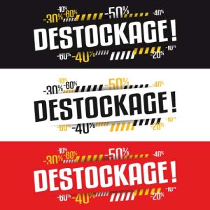 -10 A -25% - DESTOCKAGE
